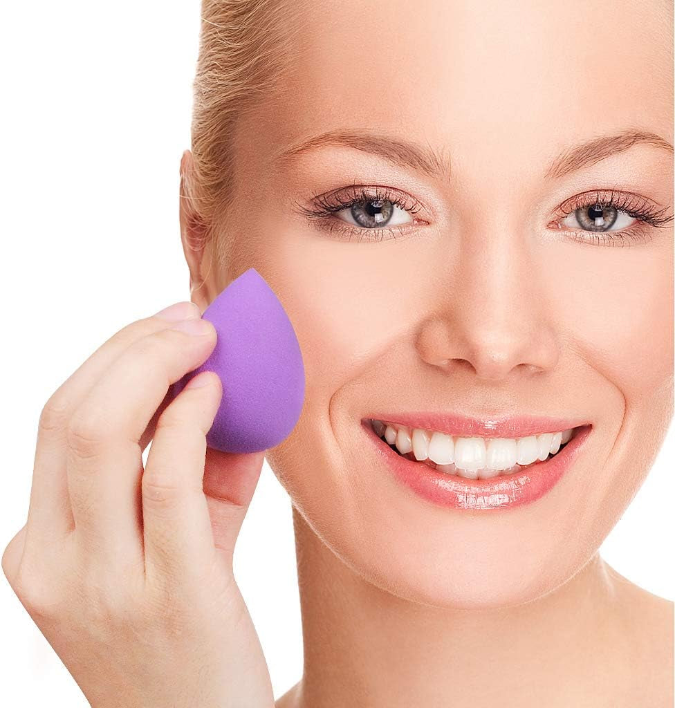 Makeup Sponge Blender, 6Pcs Foundation Makeup Beauty Sponge for Liquid, Powder and Cream
